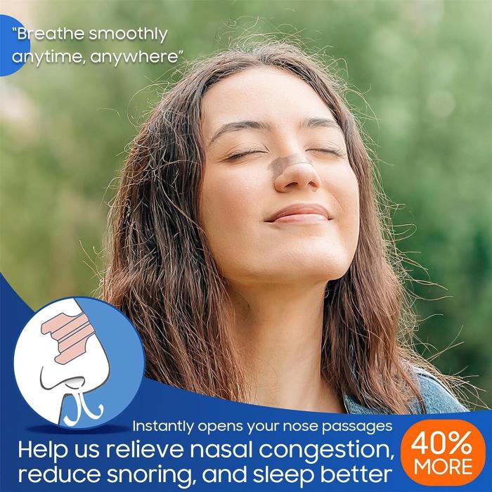 Snoring strips better right breathe nasal 50ps easier anti stop way
